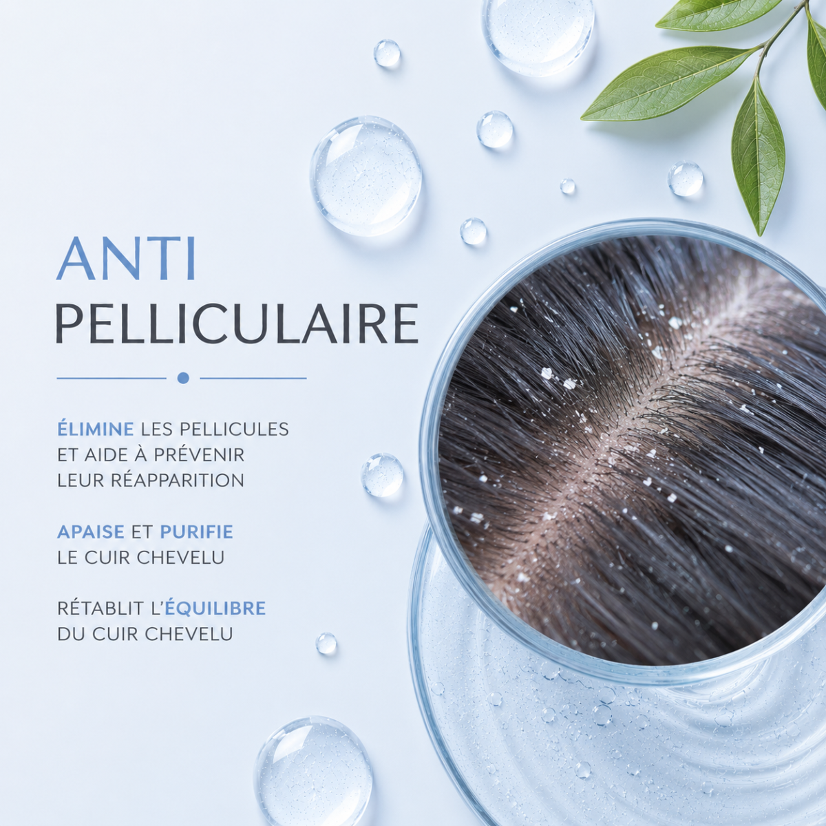 Anti pelliculaire (grasses)