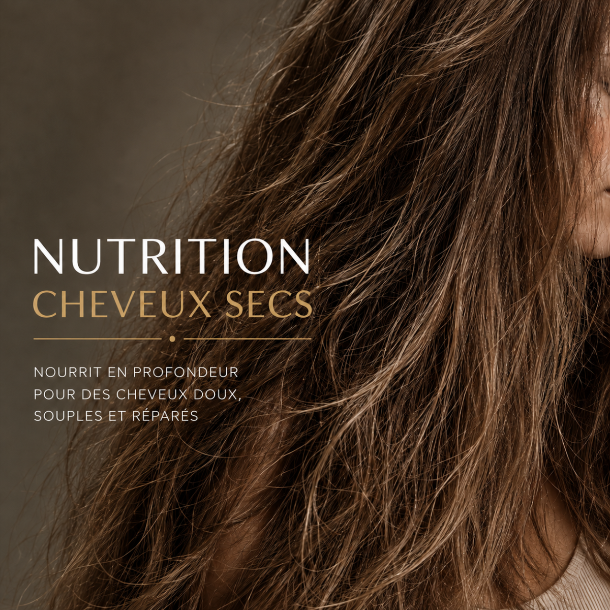 Nutrition pour cheveux secs